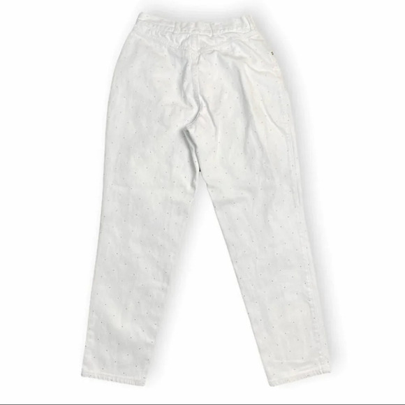 Pulse Rodeo White Polka Dot High Waisted Jeans - Picture 3 of 10